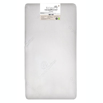 6 Inches Eclipse Wellness 2-Stage Organic Hybrid Crib Mattress Bundle of Dreams
