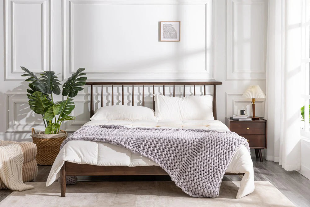 Soft Washed Down Alternative Comforter by MLILY