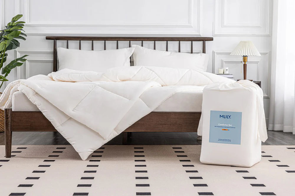 Soft Washed Down Alternative Comforter by MLILY