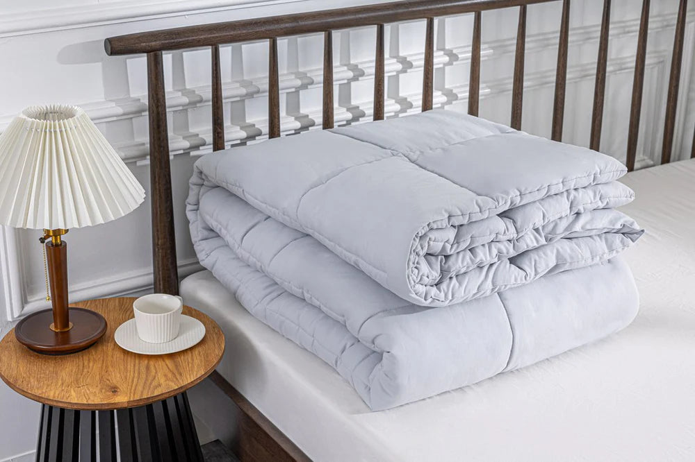 Soft Washed Down Alternative Comforter by MLILY