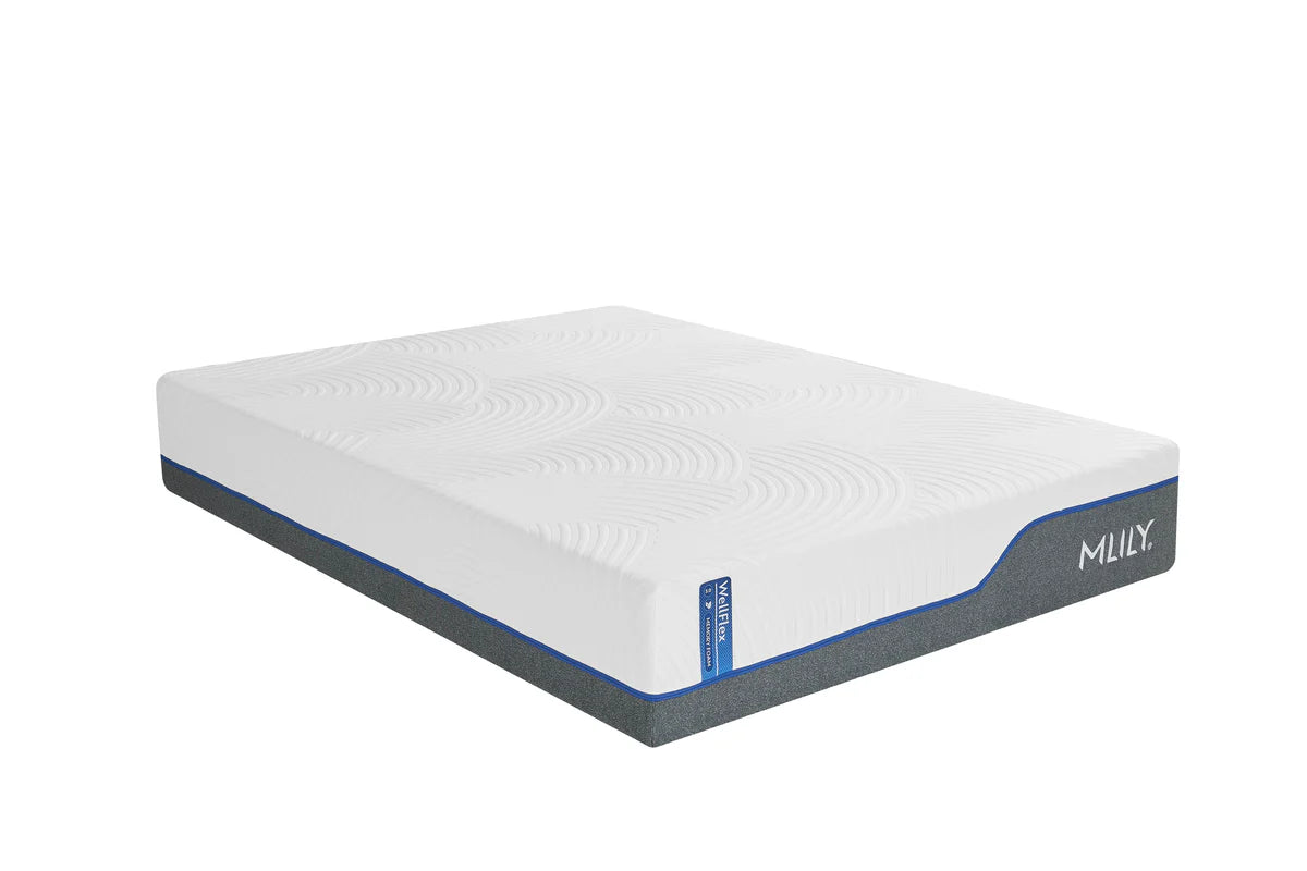 WellFlex Memory Foam Firm/Plush Mattress By MLILY
