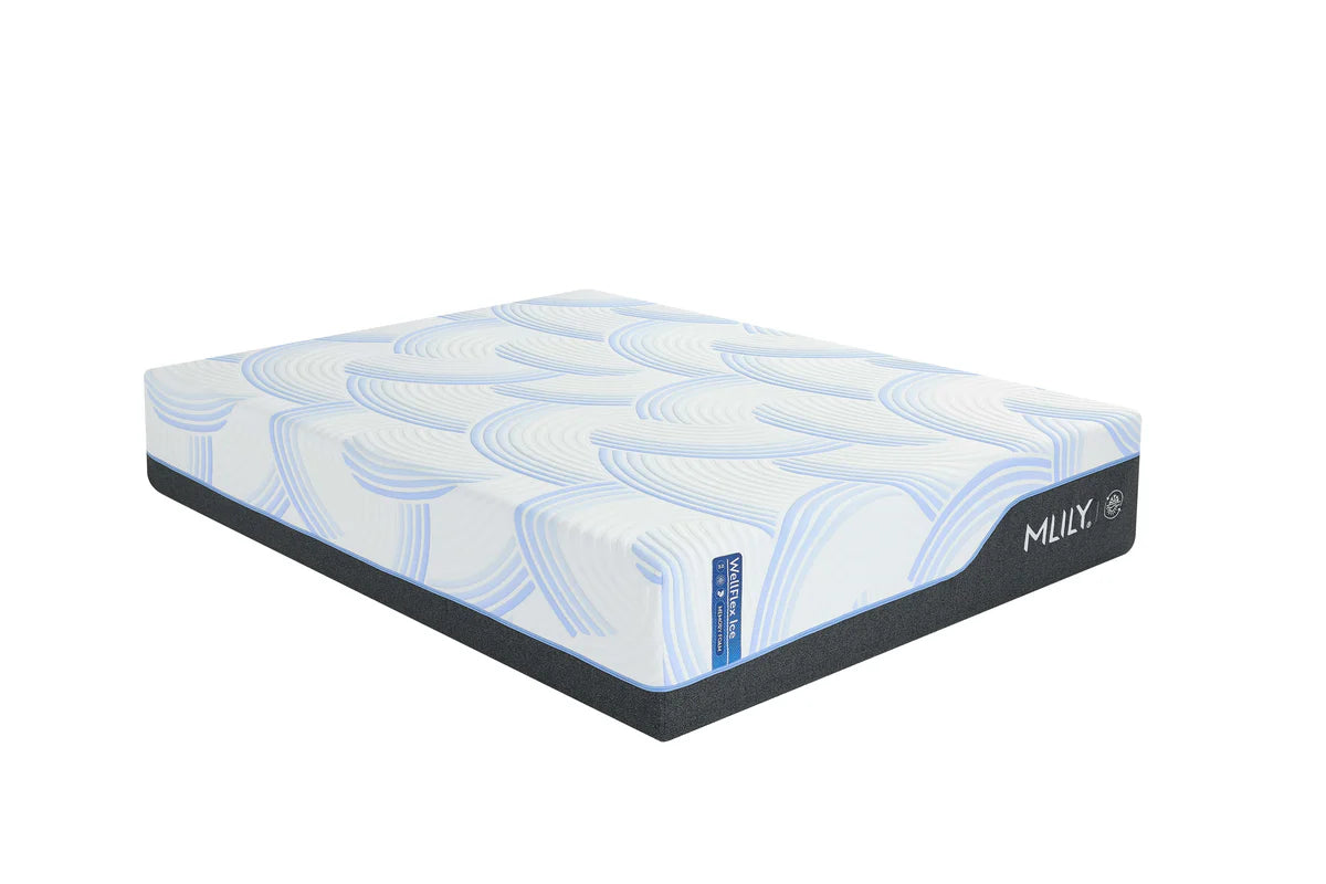 WellFlex ICE  Memory Foam Firm/Plush 12 Mattress By MLILY