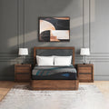 Frontal view of the Millennium 2.0 Foam Mattress by Ashley styled on a modern wooden platform bed frame with neutral decor.
