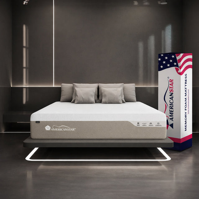 Sweet 12” Plush Memory Foam Mattress by Americanstar
