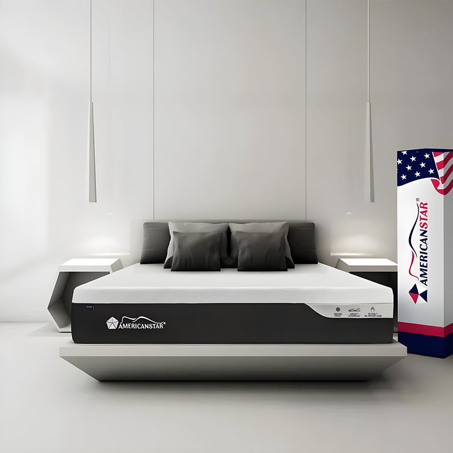 Sweet 10” Medium Memory Foam Latex Mattress – Americanstar
