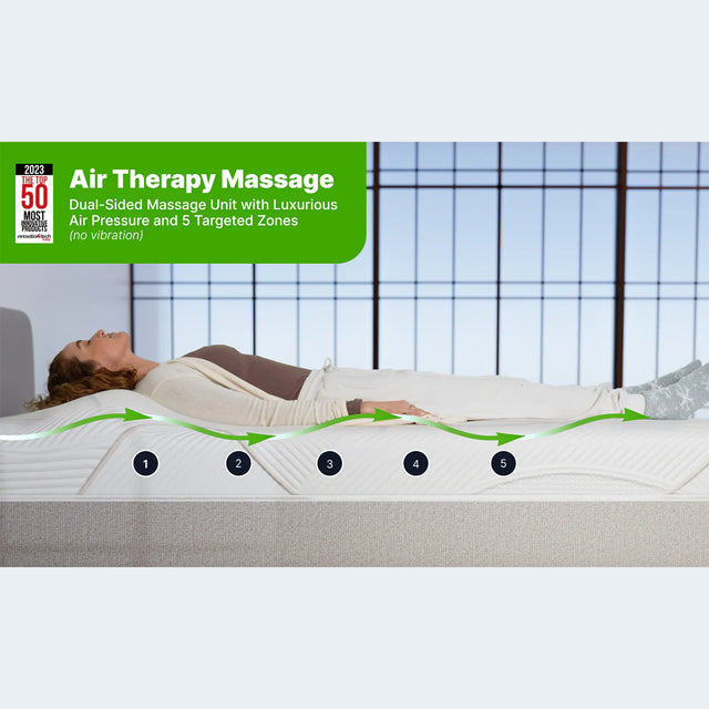 GhostBed 12" Massage Medium Hybrid Mattress