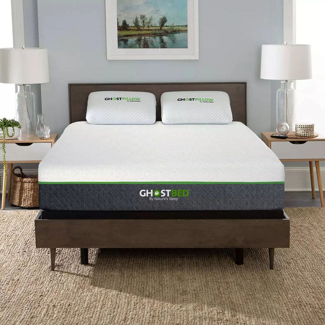GhostBed Elite 12" Memory Foam Mattress – Medium Feel