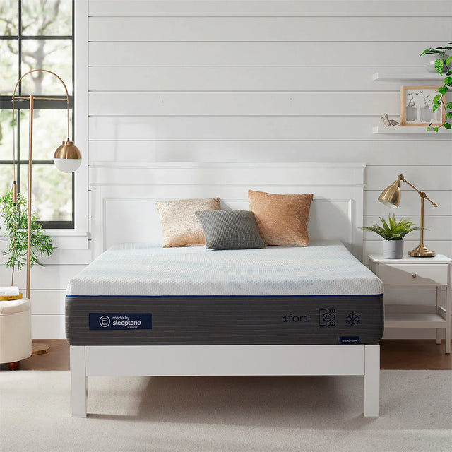 Sleeptone 12" Memory Foam Mattress – Adjustable Comfort from Plush to Firm