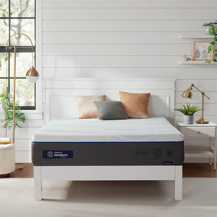 Sleeptone 12" Memory Foam Mattress – Adjustable Comfort from Plush to Firm