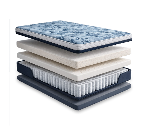 Sleep Fresh Cyprus 12" Copper-Infused Latex Hybrid Mattress