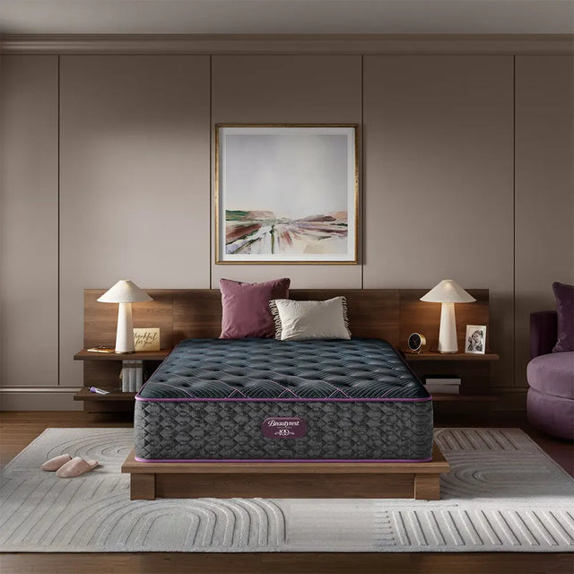 Beautyrest® World Class™ Hybrid Level Four Plush 13.5 Inch Mattress