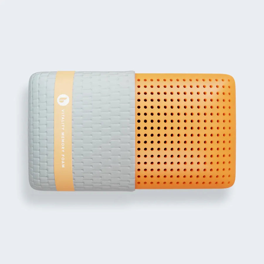 Vitality Memory Removable and Washable Padded Cooling Cover Pillow