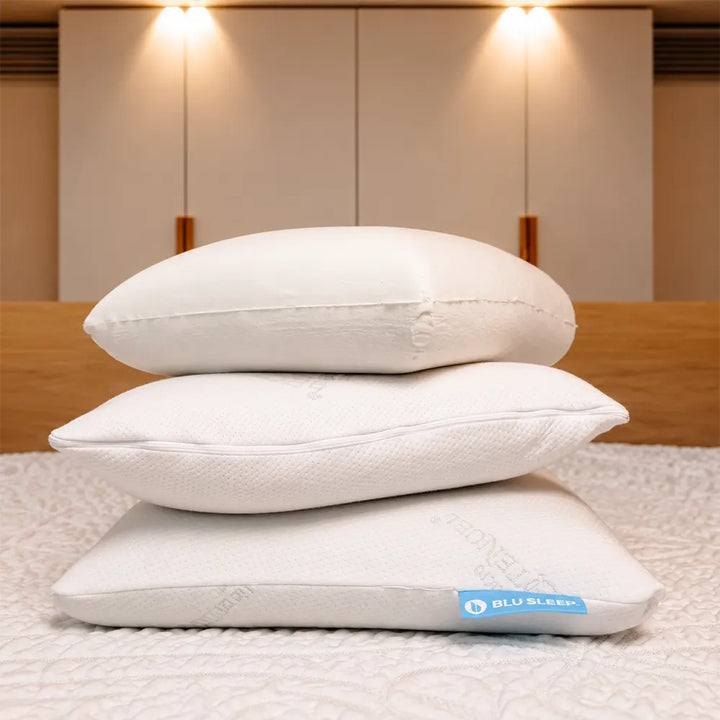 Comfy Queen High Profile Pillow by Blu Sleep