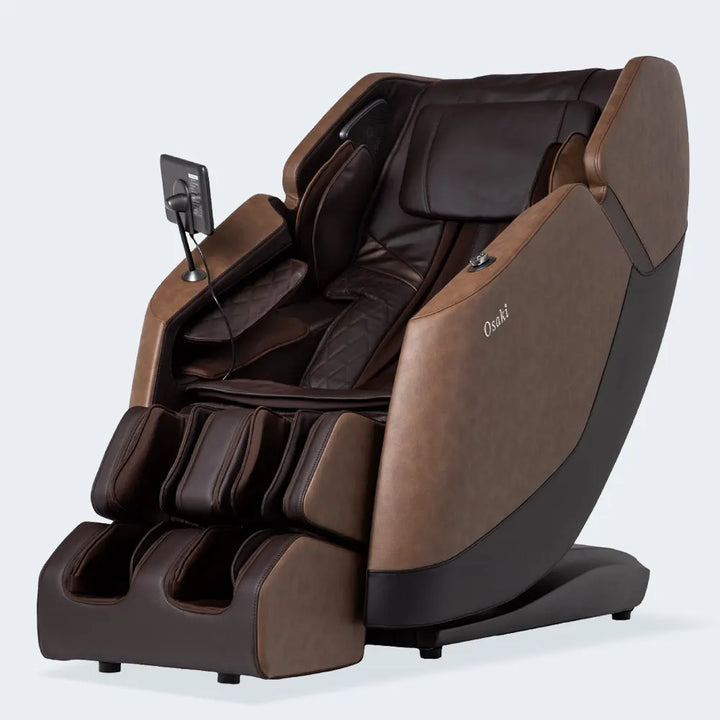 Osaki Ziva Massage Chair, 2D SL-Track, Zero Gravity, Brushless Motor, Body Scan, 24-Cell Compression