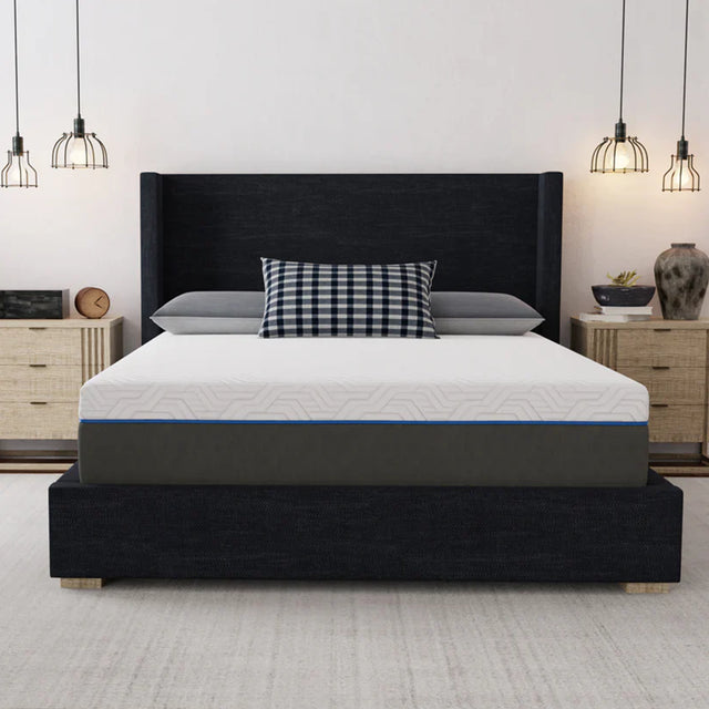 Lavender Gel Infused Memory Foam Firm 12 inch Mattress By South Bay