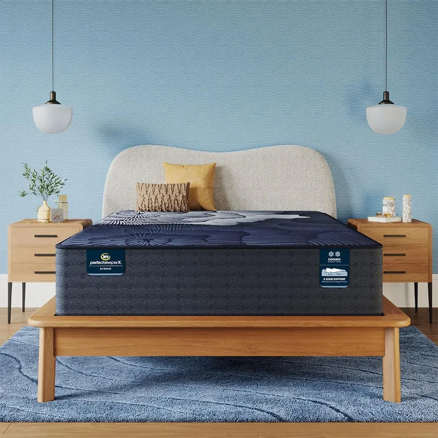 Serta Perfect Sleeper X Prescott Medium Smooth Hybrid  Firm 14 Inch Mattress