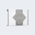 Retail packaging for the Weekender Mattress Encasement by Malouf for total bed protection.
