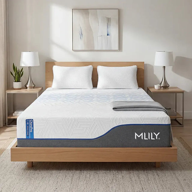 ChiroPro Tri-Zoned Wrapped Springs Hybrid 13 Inch Mattress By MLILY