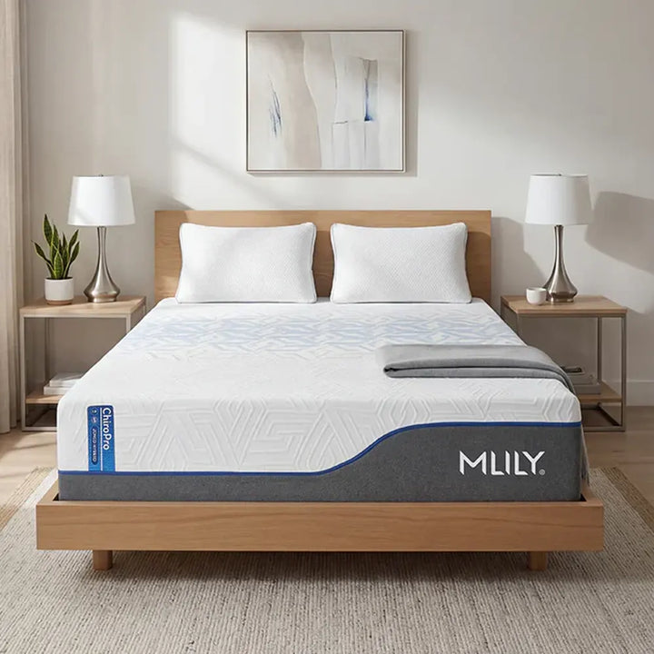 ChiroPro Tri-Zoned Wrapped Springs Hybrid 13 Inch Mattress By MLILY