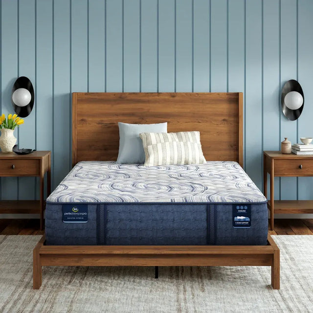 Serta Perfect Sleeper Pro Kensington 13 Inch Latex Hybrid Medium Mattress