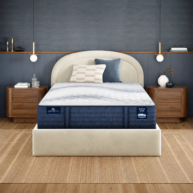 Serta iComfortPRO Quilted Canterbury Latex Foam Plush 15 Inch Mattress