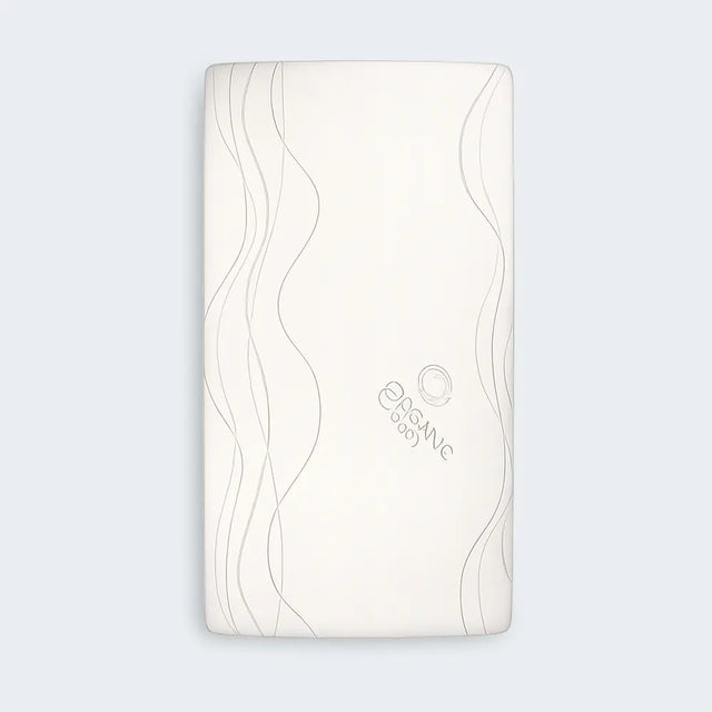 Protective Water Repellent Fitted Crib Sheet: Organic Cotton Bundle of Dreams
