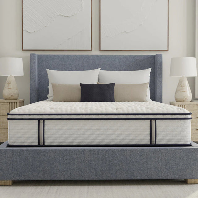 Sofinity Hybrid Signature, Sofinity Foam, Patented Edge Support  - Medium Firm Euro Top 12 inch Mattress By South Bay