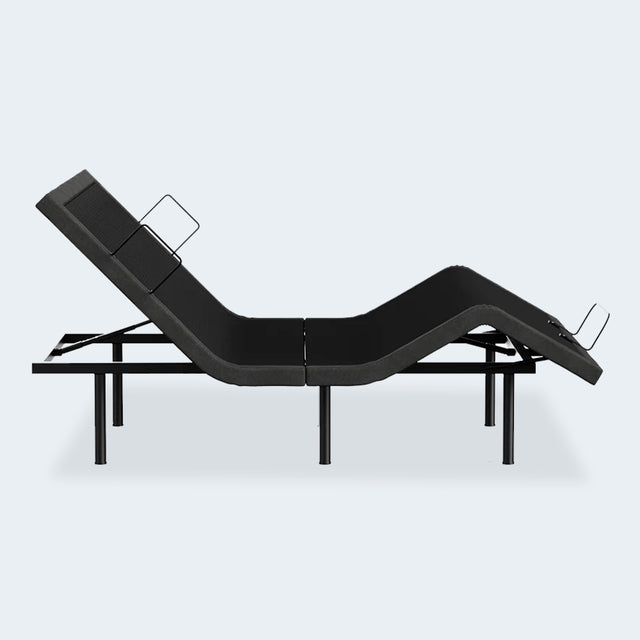 MS 100 Adjustable Bed Base, Wireless Remote, Adjustable Head & Foot By MLILY