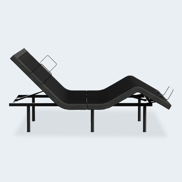 MS 100 Adjustable Bed Base, Wireless Remote, Adjustable Head & Foot By MLILY