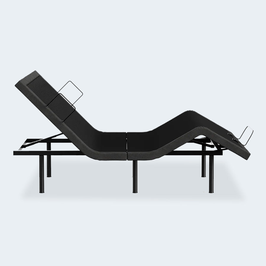 MS 100 Adjustable Bed Base, Wireless Remote, Adjustable Head & Foot By MLILY