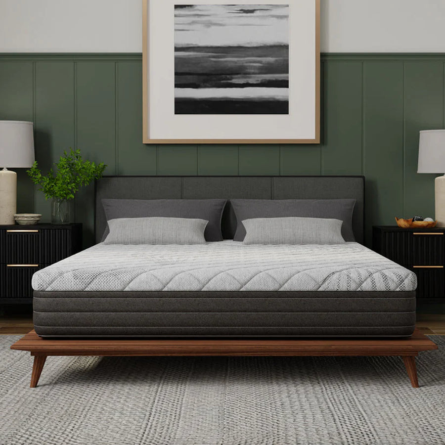 Essentials Gel Infused Memory Foam Comfort Reactive 10 inch Firm Mattress By South Bay