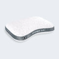 BEDGEAR Storm Cuddle Curve cooling pillow with ergonomic shape for side sleepers.
