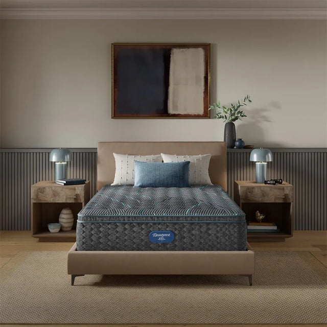 Simmons Beautyrest Level Two Medium Firm Pillow Top 14.75 Inch Mattress