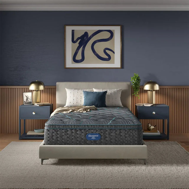 Simmons Beautyrest Level Two Plush Pillow Top 14.75 Inch Mattress