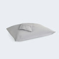 BEDGEAR Hyper-Wool light gray pillowcase with natural moisture-wicking for temperature-regulated sleep.
