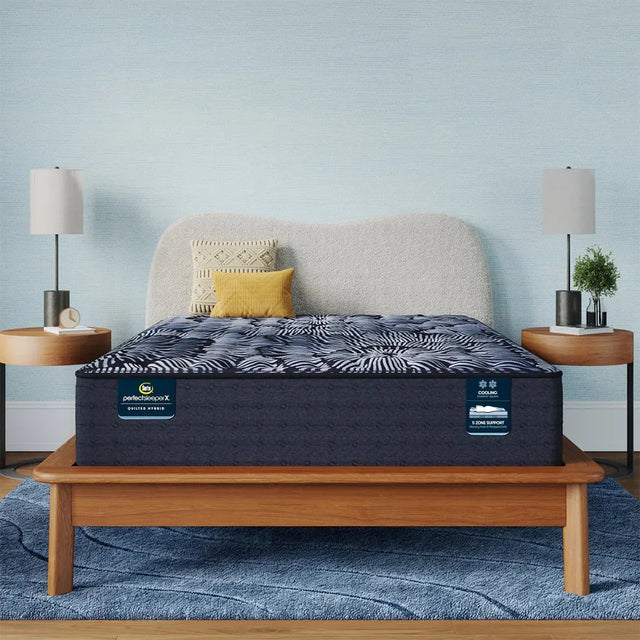 Serta Perfect Sleeper X Quilted Hybrid Knox Firm 13.5 Inch Mattress