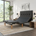 Sam Adjustable Base with Headboard by South Bay