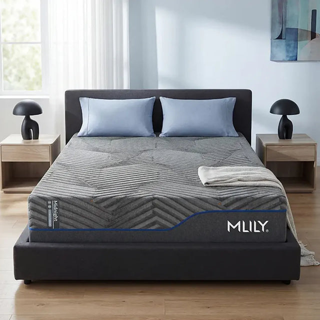 Midnight Cooling Copper Gel Hybrid 12 Inch Mattress By MLILY