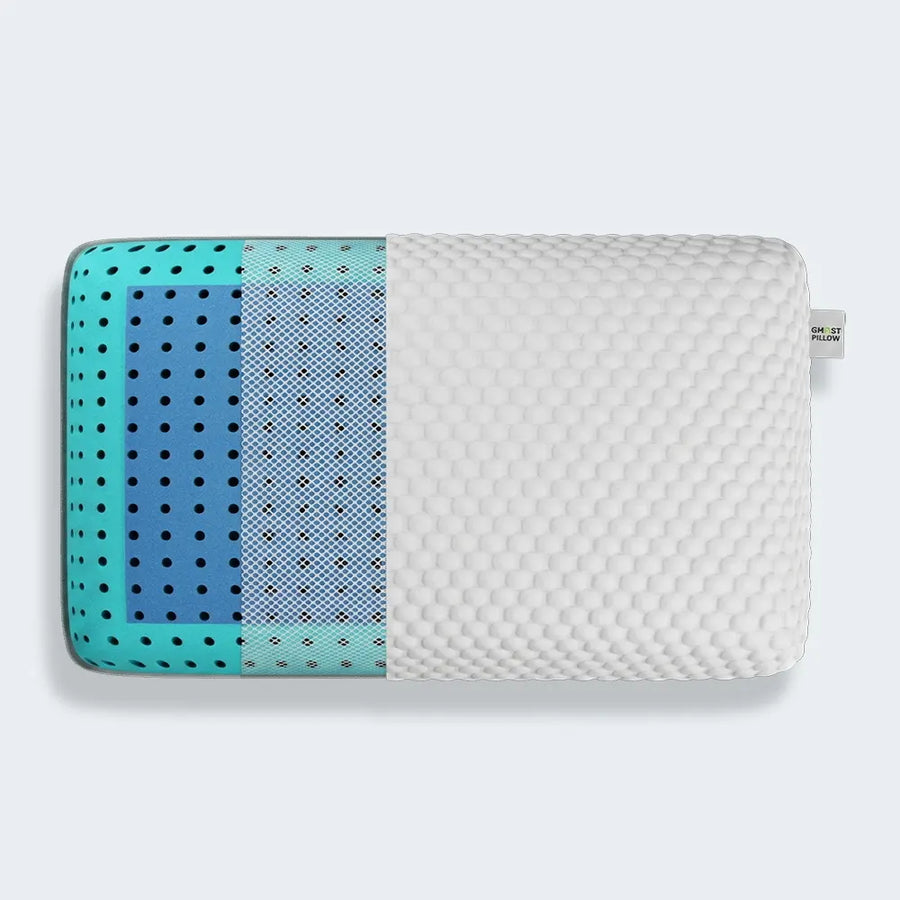 GhostPillow - Gel Memory Foam Ice Cool Pillow