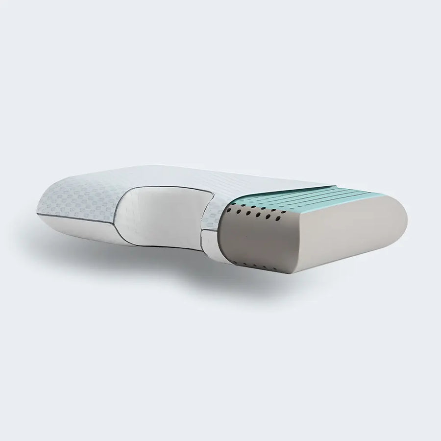 Malouf Bamboo Charcoal Pillow + Cooling Cover