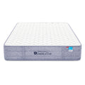 Front profile of the Americanstar Bluesky 11-inch firm mattress showcasing the brand logo and high-density woven side panels.
