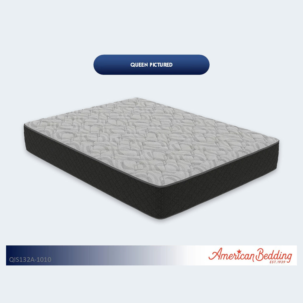 Studio perspective view of the Baird 14" Double-Sided Mattress featuring a luxury 14-inch profile and dual-sided flippable comfort design.
