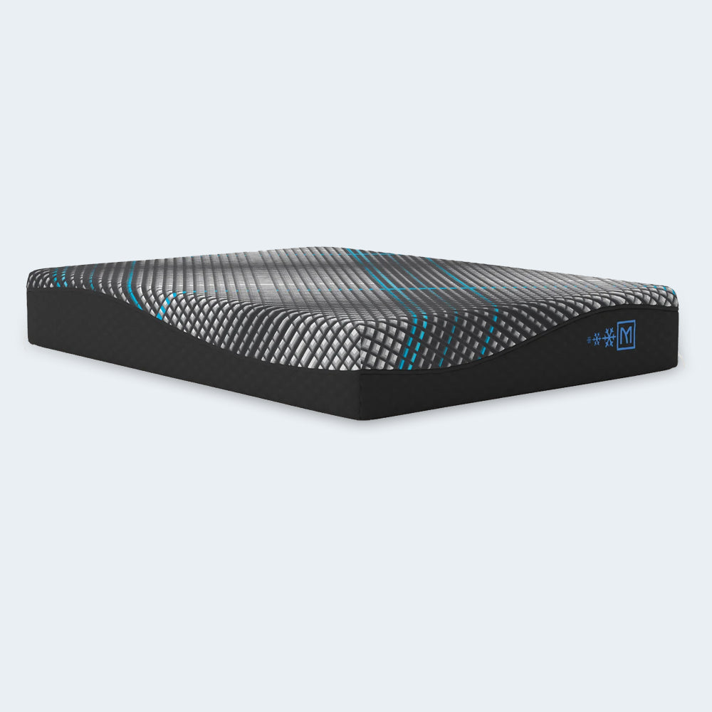 Profile view of the Millennium 2.0 Foam Mattress by Ashley Sleep highlighting the 12-inch thick all-foam construction.