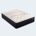 Angled perspective of the Brighton Copper Euro Top Mattress showcasing the luxury quilted cooling cover.
