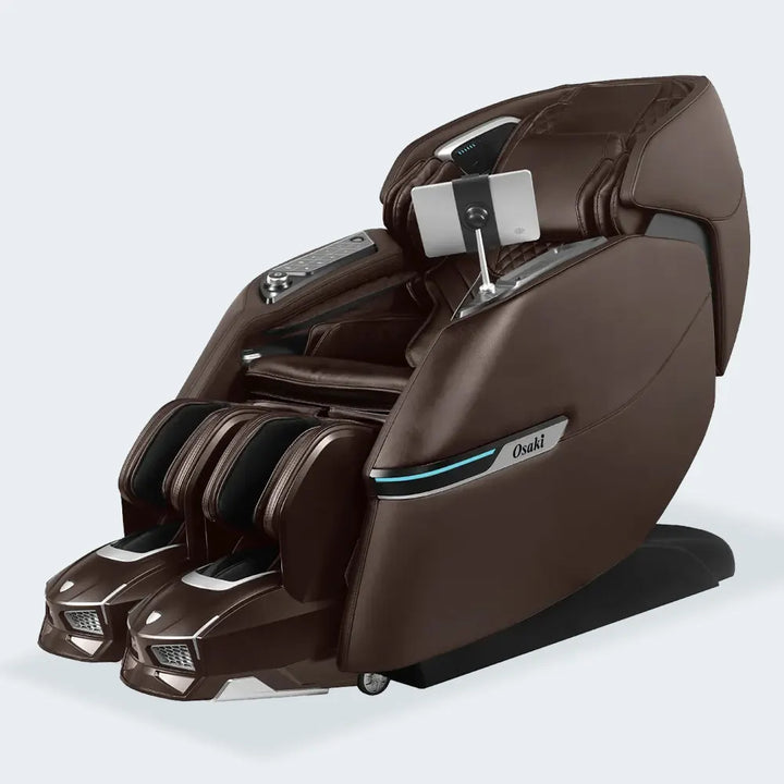 Osaki OS-Trion Flex Duo 4D+3D Massage Chair, Walking Technology, SORA Mode, 3 Arm Rollers, 50-Cell Compression