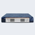 Interior layers of Serta iSeries NXG 3500 firm hybrid mattress showing coil system and support foam.
