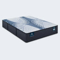 Serta iComfort Aspire 14" medium mattress featuring a smooth tight top and cooling memory foam support.
