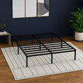 Express Metal Foundation by South Bay featuring a sleek grey removable cover and durable steel support base.
