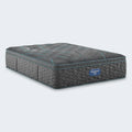 Simmons Beautyrest Level Two 14.75 Inch Plush Pillow Top Mattress with contouring comfort for side sleepers.
