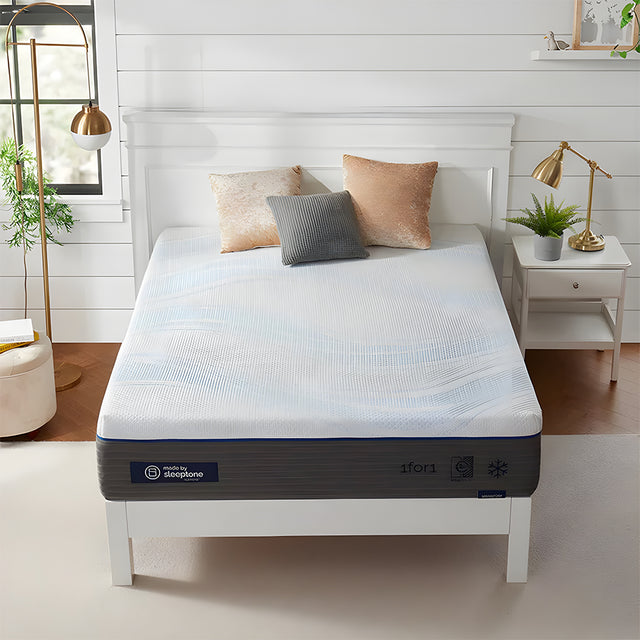Sleeptone 12" Hybrid Spring Mattress – Adjustable Comfort from Plush to Firm